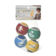 Harry Potter: 4PK Hogwarts Pride Pet Tennis Balls - 2.5"