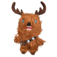 Star Wars: 6" Holiday Chewbacca Reindeer Plush Squeaker Toy