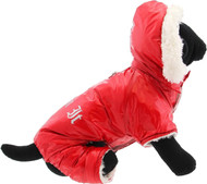 Ruffin It Dog Snowsuit Harness - Red