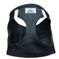 American River Solid Ultra Choke Free Dog Harness - Black