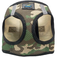 Doggie Design American River Dog Harness Camouflage Collection-Green