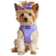 Doggie Design Wrap and Snap Choke Free Dog Harness - Paisley Purple