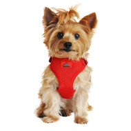 Doggie Design Wrap and Snap Choke Free Dog Harness - Flame Red