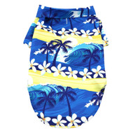 Doggie Design Hawaiian Camp Shirt - Catching Waves