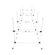 Midlee Dog Agility Bar Jumps- Set of 4 Jumps