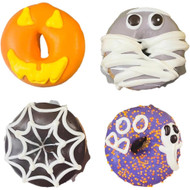 Midlee Halloween Bakery Coookie Donuts Dog Treats - Pack of 5