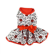 Doggie Design Holiday Harness Dress - Holly