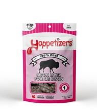 Yappetizers Treat Company Bison Liver Dog Treat - (Medium | 85 Grams | 3oz)