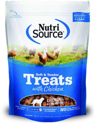 NutriSource Soft & Tender Chicken Dogs Treats - 14 Oz