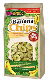 K9 Granola Factory Banana Chips Dog Treats
