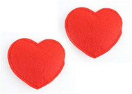 Imperial Cat Red Felt Heart Catnip Valentine's Toy, Pack of 2