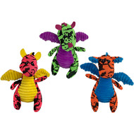Multipet MiniPet Dragon Dog Toy 4" Assorted Color- One Item