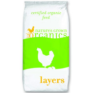 Natures Grown Organic Poultry Layer 16% Mash - 50 Lbs