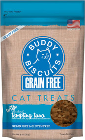 Cloud Star Grain Free Buddy Biscuits For Cats, Tempting Tuna - 3 Ounce