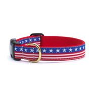 Up Country Stars and Stripes Dog Collar - Large