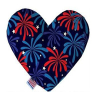 Mirage Pet Products Fireworks 6 inch Heart Dog Toy