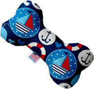 Mirage Pet Products Anchors Away 10 inch Bone Dog Toy