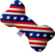 Mirage Pet Products Stars and Stripes 10 inch Bone Dog Toy