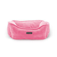 NANDOG Reversible Luxury Microplush Fabric Cat and Dog Beds - Pink