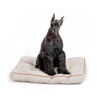 Midlee Grey Tufted Indoor/Outdoor Dog Bed