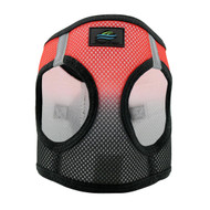 Doggie Design American River Choke Free Dog Harness Ombre Collection-Midnight Red