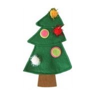 Cat n' Around Organic Catnip Stuffed Cat Christmas Tree Toy