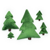 Mutts & Mittens, Inc. Christmas Tree Plush Dog Toy- Medium