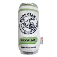 fouFIT Woof Claw Lick N Lime Plush Dog Toy - Green (6")