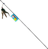 Go Cat Da Bird Single Pole Teaser on 36 inch Rod
