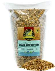 Scratch and Peck Feeds Cluckin Good Organic Scratch N' Corn for Chickens and Ducks - 10 LB