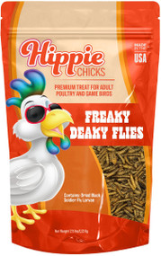 Hippie CHICKS Freaky Deaky Flies Treats - 1 Lbs