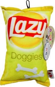 ETHICAL/SPOT Fun Food Lazy Dog Chips Plush Toy 8"