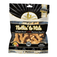 Fieldcrest Farms Nothin' To Hide Ultra Wishbone 3" Chicken (Pack of 12)