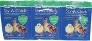 4 Set - Sav-A-Chick Electrolyte & Vitamin Supplement (3-0.2 oz Packets)