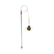 GoCat Cat Catcher Da Bee Cat Toy, Handmade in The USA