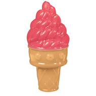 Cool Pup Toy Large Ice Cream Cone - Pink