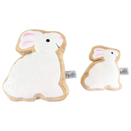 Midlee Sugar Cookie Easter Bunny Dog Toy