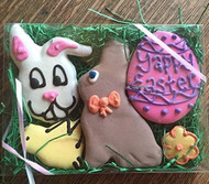 Midlee Easter Bunny Gift Box Dog Treats