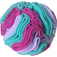 FOUFIT Hide n Seek Snuffle Balls Nosework Toy for Dogs, Pink/Purple, Large 6"