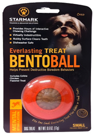 Starmark Everlasting Treat Bento Ball Tough Dog Stimulated Toy - Small(under 15 pounds)