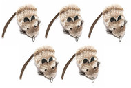 Go Cat Wand Toy Attachment, Cat Catcher Mice Refill, 5 Pack