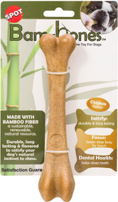 ETHICAL/SPOT Bam-Bone Bone Chicken Flavor Dog Chew Toy - 7.25"