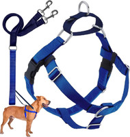 2 Hounds Design Freedom No Pull Dog Harness | Adjustable Gentle Comfortable Control for Easy Dog Walking |for Small Medium and Large Dogs | Made in USA | Leash Included | 5/8" SM Royal Blue