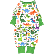 Doggie Design Soft Dog Pajamas - Dinosaur