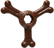 ETHICAL/SPOT Bam-Bone Plus Triple Bison Flavor Chew Toy - 4"