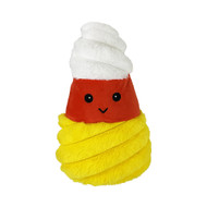 PetLou 12" Candy Corn Squeaky Plush Dog Toy