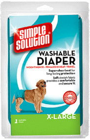 Simple Solution Washable Female Dog Diaper X-Large