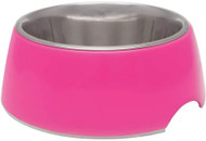 Loving Pets Hot Pink Retro Bowl- 400ml 1.69 Cup