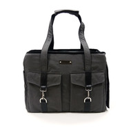 Dogo Pet Fashions Buckle Tote V2 Pet Carrier Bag - Charcoal