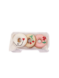 K9 Granola Factory Gourmet Donut Puppy Love Valentine Dog Treat- 3 Pack